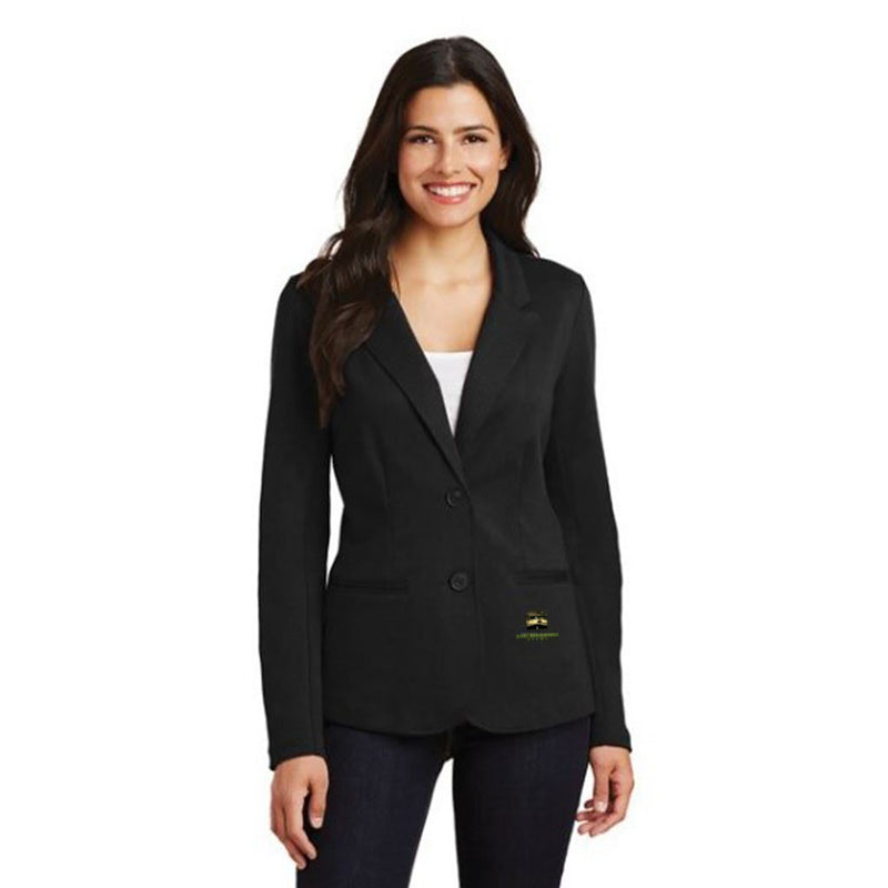 Womens Modern Port Authority Knit Blazer